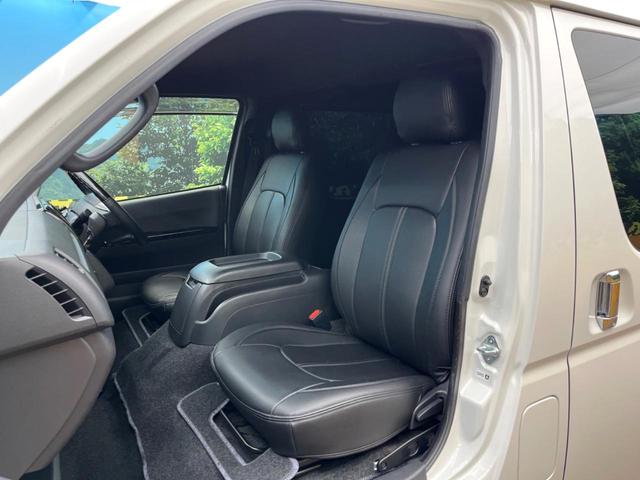 ハイエースバン スーパーGL ダークプライムII 両側電動スライド SDナビ バックカメラ アクセサリーコンセント ハーフレザーシート LEDヘッドライト スマートキー オートライト オートエアコン ウッドコンビステアリング Bluetooth再生(48枚目)