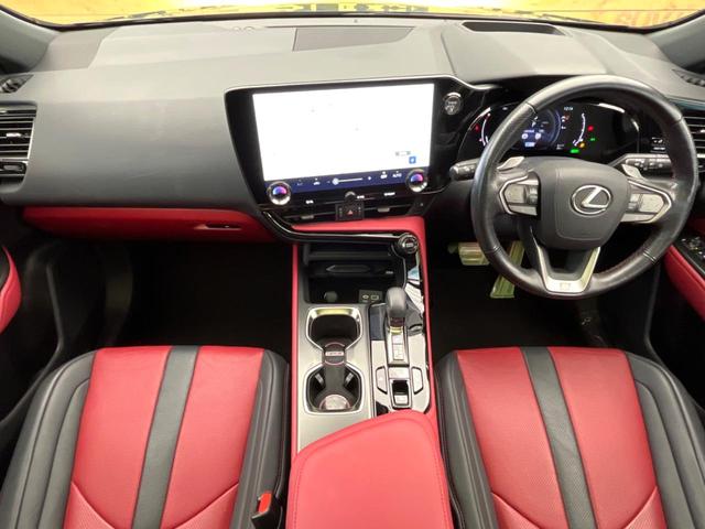 ＮＸ ＮＸ３５０ｈ　Ｆスポーツ　サンルーフ　純正１４型ナビ　全周囲カメラ　電動リアゲート　メモリーシート　３眼ＬＥＤヘッドライト　シートベンチレーション　ステアリングヒーター　レーダークルーズ　オートマチックハイビーム　禁煙車（2枚目）