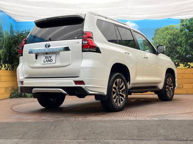 ランドクルーザープラド TX Lパッケージ サンルーフ モデリスタエアロ BIG-X9インチナビ トヨタセーフティセンス バックカメラ シートベンチレーション 7人乗 ドラレコ コーナーセンサー LEDヘッドライト ルーフレール パワーシート(17枚目)