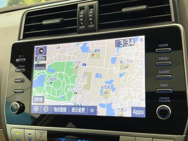 ランドクルーザープラド TX Lパッケージ マットブラックエディション サンルーフ 純正9型ナビ 全周囲カメラ 7人乗り 前席快適温熱シート レザーシート レーダークルーズコントロール LEDヘッドライト ブラックルーフレール 純正18インチアルミ セーフティセンス(4枚目)