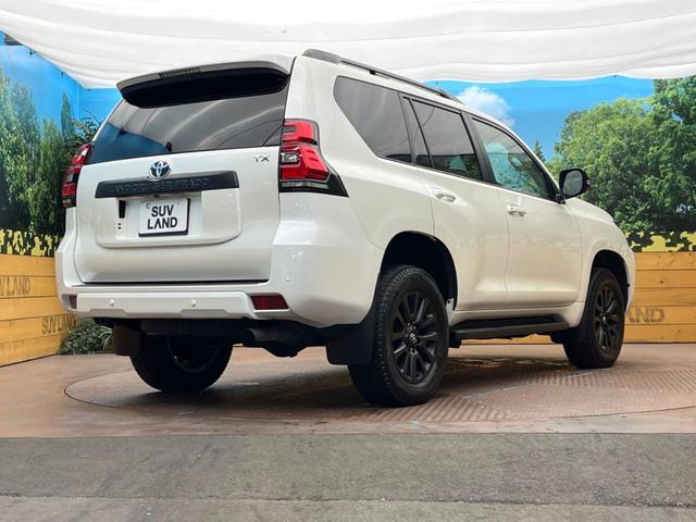 ランドクルーザープラド TX Lパッケージ マットブラックエディション サンルーフ 純正9型ナビ 全周囲カメラ 7人乗り 前席快適温熱シート レザーシート レーダークルーズコントロール LEDヘッドライト ブラックルーフレール 純正18インチアルミ セーフティセンス(19枚目)