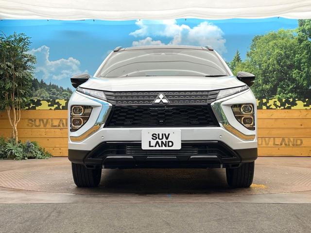エクリプスクロス ブラックエディション 4WD サンルーフ マルチアラウンドモニター ブラックルーフレール 三菱e-Assist マイパイロット 電動リアゲート ハーフレザーシート LEDヘッド オートハイビーム 禁煙車 ETC(14枚目)