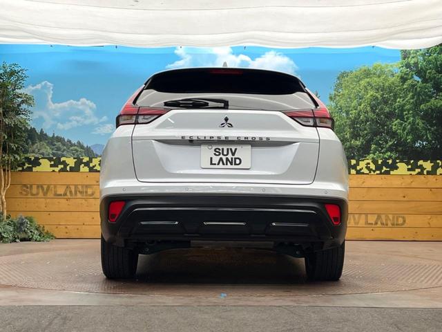 エクリプスクロス ブラックエディション 4WD サンルーフ マルチアラウンドモニター ブラックルーフレール 三菱e-Assist マイパイロット 電動リアゲート ハーフレザーシート LEDヘッド オートハイビーム 禁煙車 ETC(15枚目)