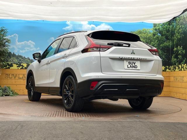 エクリプスクロス ブラックエディション 4WD サンルーフ マルチアラウンドモニター ブラックルーフレール 三菱e-Assist マイパイロット 電動リアゲート ハーフレザーシート LEDヘッド オートハイビーム 禁煙車 ETC(24枚目)