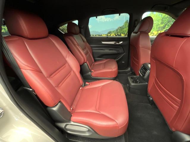 CX-8 25S Lパッケージ 10型純正ナビ 全周囲カメラ BOSEサウンドシステム 赤革シート アダプティブクルーズコントロール スマートブレーキサポート シートベンチレーション パワーバックドア コーナーセンサー パワーシート(9枚目)