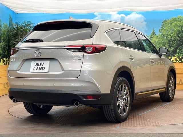 CX-8 25S Lパッケージ 10型純正ナビ 全周囲カメラ BOSEサウンドシステム 赤革シート アダプティブクルーズコントロール スマートブレーキサポート シートベンチレーション パワーバックドア コーナーセンサー パワーシート(17枚目)