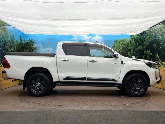 ハイラックス Z 純正SDナビ バックカメラ トヨタセーフティセンス レーダークルーズコントロール デュアルオートエアコン クリアランスソナー LEDヘッド ドライブレコーダー ETC オートライト 禁煙車(28枚目)