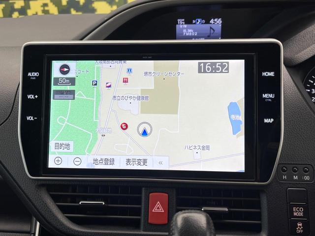 ヴォクシー ＺＳ　煌ＩＩＩ　両側電動スライド　フリップダウン　純正１０型ナビ　バックカメラ　トヨタセーフティセンス　ＬＥＤヘッドライト　オートマチックハイビーム　クルコン　クリアランスソナー　レーンキープ　ハーフレザーシート（4枚目）