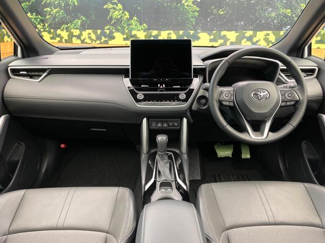 カローラクロス ハイブリッド　Ｚ　パノラマルーフ　１０．５型ナビ　全周囲カメラ　トヨタセーフティセンス　レーダクルーズ　ブラインドスポットモニター　パワーバックドア　パワーシート　シートヒーター　ＬＥＤヘッドライト　オートハイビーム（2枚目）