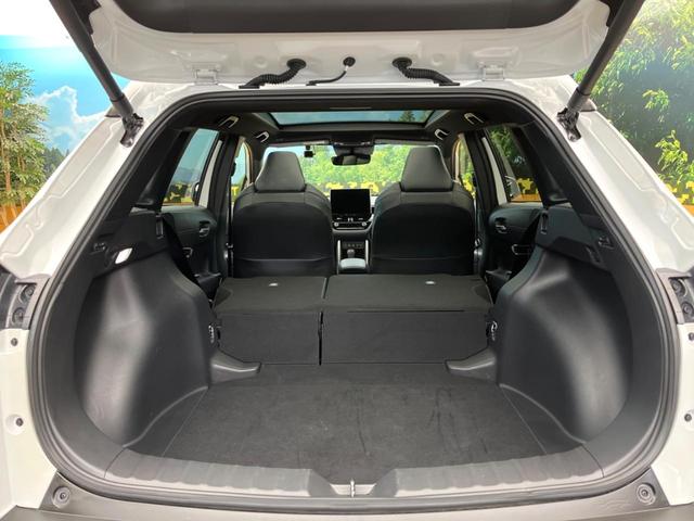 カローラクロス ハイブリッド　Ｚ　パノラマルーフ　１０．５型ナビ　全周囲カメラ　トヨタセーフティセンス　レーダクルーズ　ブラインドスポットモニター　パワーバックドア　パワーシート　シートヒーター　ＬＥＤヘッドライト　オートハイビーム（10枚目）