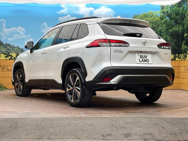 カローラクロス ハイブリッド　Ｚ　パノラマルーフ　１０．５型ナビ　全周囲カメラ　トヨタセーフティセンス　レーダクルーズ　ブラインドスポットモニター　パワーバックドア　パワーシート　シートヒーター　ＬＥＤヘッドライト　オートハイビーム（30枚目）