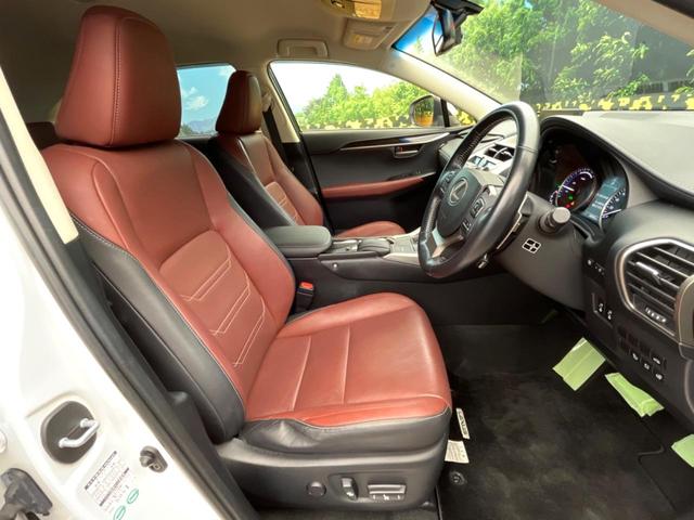 ＮＸ ＮＸ３００ｈ　バージョンＬ　純正ＳＤナビ　プリクラッシュセーフティ　シートベンチレーション　パワーバックドア　メモリー機能付きパワーシート　本革シート　三眼ＬＥＤヘッド　バックカメラ　ドラレコ　ＥＴＣ　クルーズコントロール（8枚目）