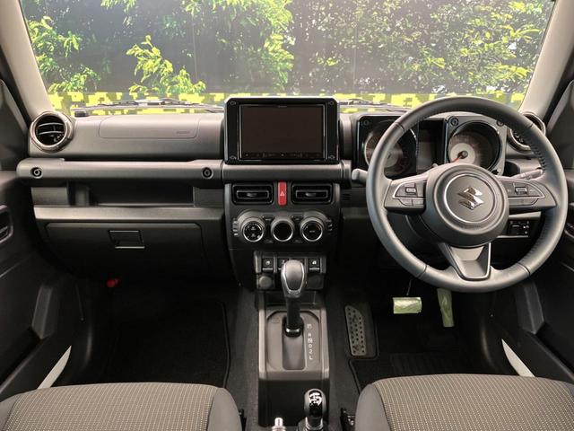 ジムニー ＸＣ　バックカメラ　スズキセーフティーサポート　シートヒーター　ハーフレザーシート　レーダークルーズ　車線逸脱警報　ドラレコ　コーナーセンサー　ビルトインＥＴＣ　純正１６インチアルミ　オートハイビーム（2枚目）