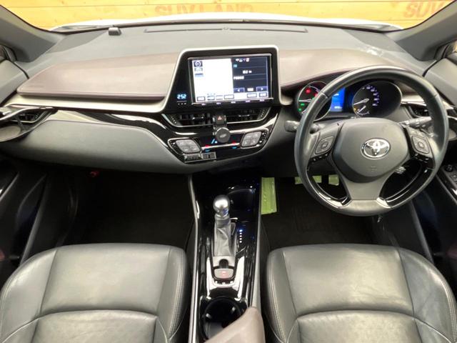 Ｃ－ＨＲ Ｇ　ＴＲＤエアロ　純正９型ナビ　ブラインドスポットモニター　黒革シート　前席シートヒーター　レーダークルーズコントロール　バックカメラ　クリアランスソナー　純正１８インチアルミ　セーフティセンス　禁煙車（2枚目）