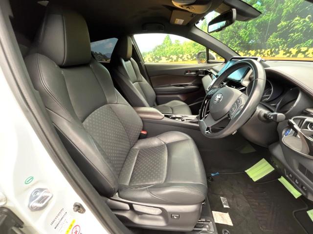 Ｃ－ＨＲ Ｇ　ＴＲＤエアロ　純正９型ナビ　ブラインドスポットモニター　黒革シート　前席シートヒーター　レーダークルーズコントロール　バックカメラ　クリアランスソナー　純正１８インチアルミ　セーフティセンス　禁煙車（9枚目）