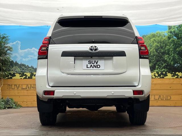 ランドクルーザープラド ＴＸ　Ｌパッケージ　マットブラックエディション　サンルーフ　寒冷地仕様　メーカーナビ　全周囲カメラ　セーフティセンス　レーダークルーズ　ＢＳＭ　ベージュレザーシート　シートベンチレーション　パワーシート　電動格納サードシート　ＥＴＣ２．０（22枚目）