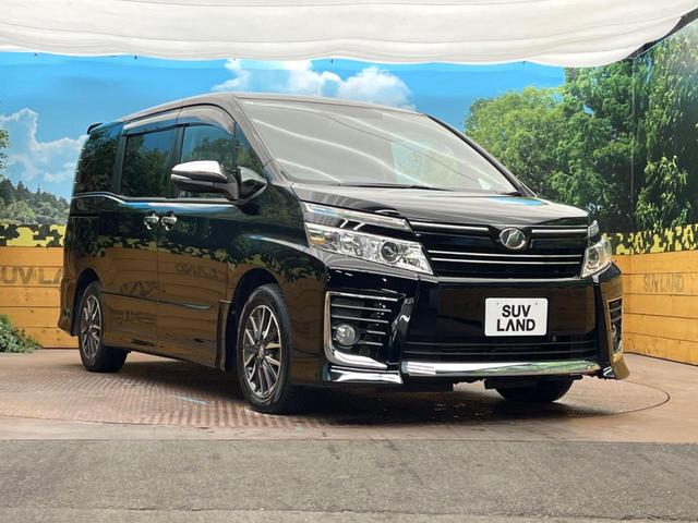 ヴォクシー ZS 煌 純正9型ナビ 両側電動スライド バックカメラ LEDヘッドライト オートライト フルセグ ETC デュアルオートエアコン スマートキー CD/DVD再生 Bluetooth接続 革巻きハンドル(16枚目)