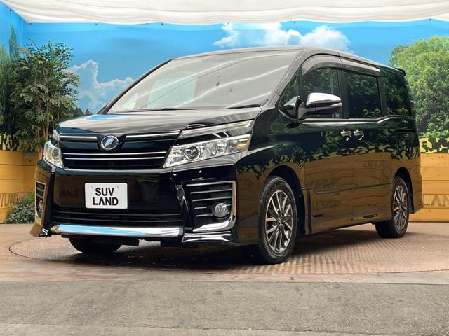 ヴォクシー ZS 煌 純正9型ナビ 両側電動スライド バックカメラ LEDヘッドライト オートライト フルセグ ETC デュアルオートエアコン スマートキー CD/DVD再生 Bluetooth接続 革巻きハンドル(28枚目)