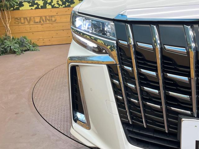 アルファード 2.5S Cパッケージ 両側電動ドア 純正9型ナビ トヨタセーフティセンス バックカメラ メモリーシート シートベンチレーション 電動リアゲート Bluetooth 前後ドラレコ クリアランスソナー LEDヘッド ETC(12枚目)