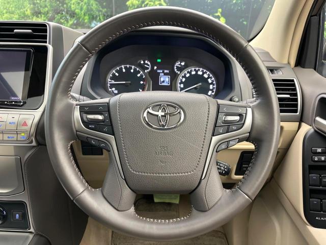 ランドクルーザープラド TX Lパッケージ サンルーフ モデリスタエアロ BIG-X9インチナビ トヨタセーフティセンス バックカメラ シートベンチレーション 7人乗 ドラレコ コーナーセンサー LEDヘッドライト ルーフレール パワーシート(11枚目)