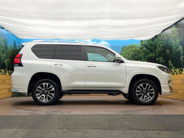 ランドクルーザープラド TX Lパッケージ サンルーフ モデリスタエアロ BIG-X9インチナビ トヨタセーフティセンス バックカメラ シートベンチレーション 7人乗 ドラレコ コーナーセンサー LEDヘッドライト ルーフレール パワーシート(28枚目)