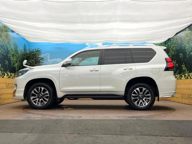 ランドクルーザープラド TX Lパッケージ サンルーフ モデリスタエアロ BIG-X9インチナビ トヨタセーフティセンス バックカメラ シートベンチレーション 7人乗 ドラレコ コーナーセンサー LEDヘッドライト ルーフレール パワーシート(30枚目)