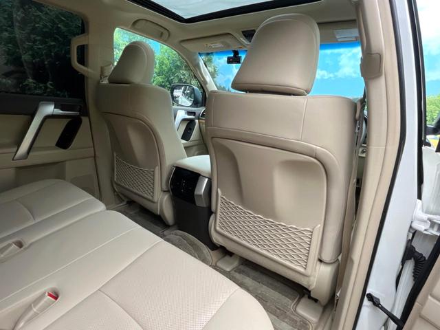 ランドクルーザープラド TX Lパッケージ サンルーフ モデリスタエアロ BIG-X9インチナビ トヨタセーフティセンス バックカメラ シートベンチレーション 7人乗 ドラレコ コーナーセンサー LEDヘッドライト ルーフレール パワーシート(39枚目)