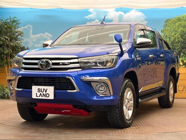 ハイラックス Ｚ　ディーゼル（軽油）７インチＳＤナビ　バックカメラ　セーフティセンス　レーダークルーズ　コーナーセンサー　車線逸脱警報　ドラレコ　　スマートキー　ＬＥＤヘッド　ＥＴＣ　純正１７インチアルミ（31枚目）