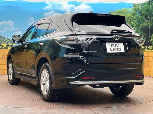 ハリアー エレガンス　サンルーフ　モデリスタエアロ　ＢＩＧＸ９インチナビ　バックカメラ　ハーフレザーシート　パワーシート　ＬＥＤヘッドライト／フロントフォグ　ＥＴＣ　純正１７インチアルミ　Ｂｌｕｅｔｏｏｔｈ（29枚目）