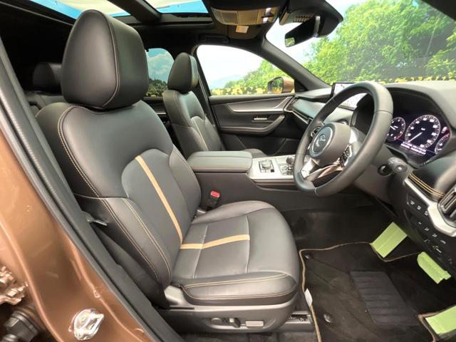 CX-80 XD エクスクルーシブモード パノラマサンルーフ スマートブレーキサポート 純正12型ナビ 全周囲カメラ 黒革シート BOSEサウンド 電動リアゲート ワイヤレス充電 ブラインドスポットモニター シートベンチレーション(7枚目)