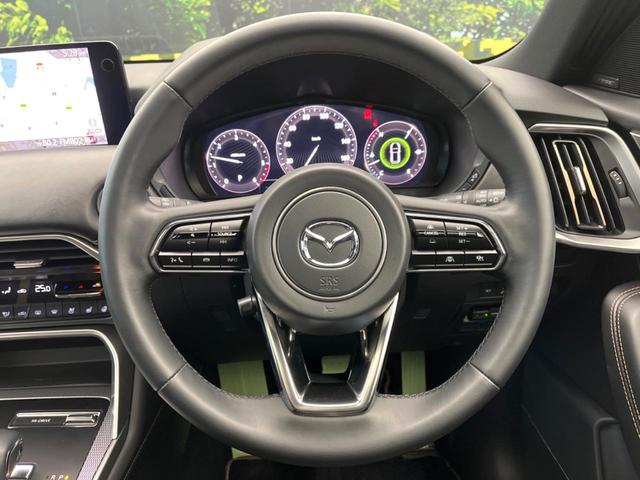 CX-80 XD エクスクルーシブモード パノラマサンルーフ スマートブレーキサポート 純正12型ナビ 全周囲カメラ 黒革シート BOSEサウンド 電動リアゲート ワイヤレス充電 ブラインドスポットモニター シートベンチレーション(11枚目)