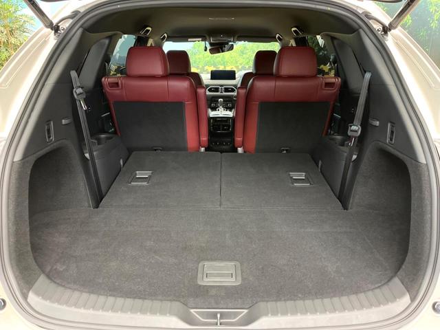 ＣＸ－８ ２５Ｓ　Ｌパッケージ　１０型純正ナビ　全周囲カメラ　ＢＯＳＥサウンドシステム　赤革シート　アダプティブクルーズコントロール　スマートブレーキサポート　シートベンチレーション　パワーバックドア　コーナーセンサー　パワーシート（11枚目）