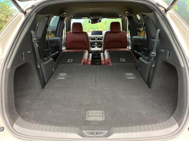 ＣＸ－８ ２５Ｓ　Ｌパッケージ　１０型純正ナビ　全周囲カメラ　ＢＯＳＥサウンドシステム　赤革シート　アダプティブクルーズコントロール　スマートブレーキサポート　シートベンチレーション　パワーバックドア　コーナーセンサー　パワーシート（41枚目）