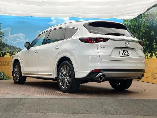 ＣＸ－８ ＸＤ　エクスクルーシブモード　サンルーフ　ＢＯＳＥサウンド　純正１０．２５型ナビ　全周囲カメラ　スマートブレーキサポート　レーダクルーズ　ブラインドスポットモニター　パワーバックドア　黒革シート　シートベンチレーション（30枚目）