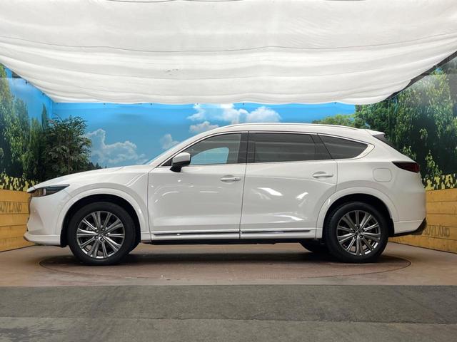 ＣＸ－８ ＸＤ　エクスクルーシブモード　サンルーフ　ＢＯＳＥサウンド　純正１０．２５型ナビ　全周囲カメラ　スマートブレーキサポート　レーダクルーズ　ブラインドスポットモニター　パワーバックドア　黒革シート　シートベンチレーション（31枚目）