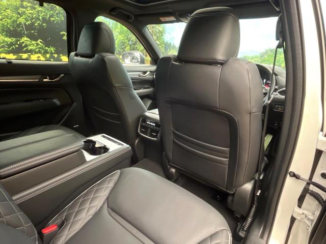 ＣＸ－８ ＸＤ　エクスクルーシブモード　サンルーフ　ＢＯＳＥサウンド　純正１０．２５型ナビ　全周囲カメラ　スマートブレーキサポート　レーダクルーズ　ブラインドスポットモニター　パワーバックドア　黒革シート　シートベンチレーション（42枚目）