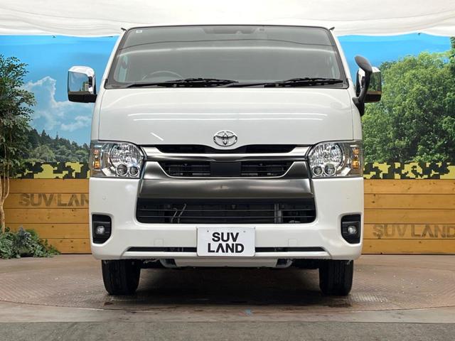 ハイエースバン ロングスーパーGL ダークプライムS 両側電動スライド 9型ナビ 全周囲カメラ トヨタセーフティセンス デジタルインナーミラー 100V電源 LEDヘッドライト オートマチックハイビーム オートライト ハーフレザーシート レーンキープ(14枚目)
