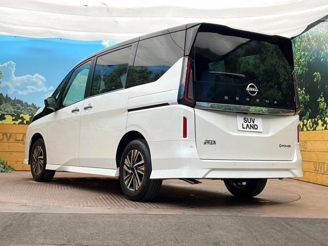 セレナ e-パワー ハイウェイスターV 登録済未使用車 両側電動ドア 全周囲カメラ 衝突被害軽減システム コーナーセンサー スマートキー LEDヘッド ビルトインETC 純正16インチアルミ オートハイビーム 車線逸脱警報 オートライト(34枚目)