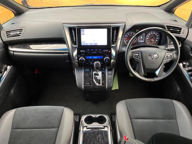 アルファード ２．５Ｓ　タイプゴールド　モデリスタエアロ　デジタルインナーミラー　純正９型ナビ　両側電動ドア　パワーバックドア　ハーフレザーシート　１９インチアルミ　３眼ＬＥＤヘッドライト　ウッドコンビステアリング　セーフティセンス　禁煙車（2枚目）