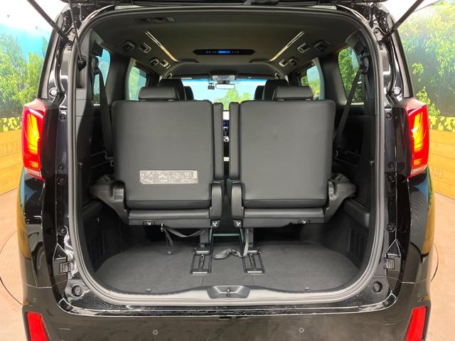 アルファード ２．５Ｓ　タイプゴールド　モデリスタエアロ　デジタルインナーミラー　純正９型ナビ　両側電動ドア　パワーバックドア　ハーフレザーシート　１９インチアルミ　３眼ＬＥＤヘッドライト　ウッドコンビステアリング　セーフティセンス　禁煙車（25枚目）