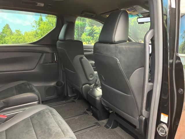 アルファード ２．５Ｓ　タイプゴールド　モデリスタエアロ　デジタルインナーミラー　純正９型ナビ　両側電動ドア　パワーバックドア　ハーフレザーシート　１９インチアルミ　３眼ＬＥＤヘッドライト　ウッドコンビステアリング　セーフティセンス　禁煙車（37枚目）