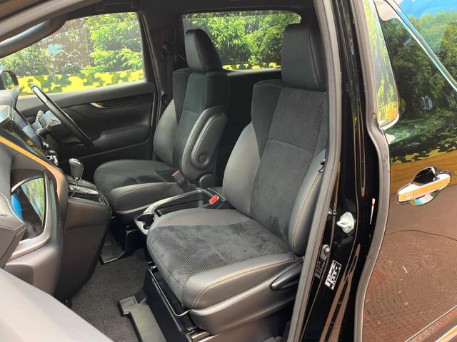 アルファード ２．５Ｓ　タイプゴールド　モデリスタエアロ　デジタルインナーミラー　純正９型ナビ　両側電動ドア　パワーバックドア　ハーフレザーシート　１９インチアルミ　３眼ＬＥＤヘッドライト　ウッドコンビステアリング　セーフティセンス　禁煙車（64枚目）