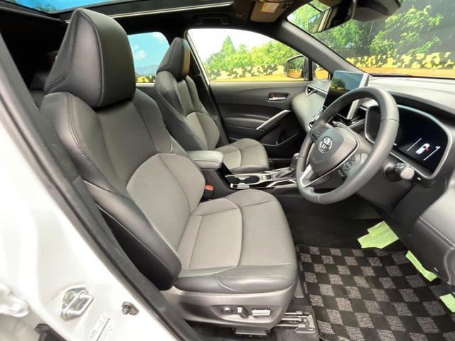 カローラクロス ハイブリッド　Ｚ　ガラスルーフ　純正１０．５インチディスプレイオーディオ　ブラインドスポットモニター　全周囲カメラ　トヨタセーフティセンス　前席シートヒーター　ドライブレコーダー　レーダークルーズ　パワーバックドア（8枚目）