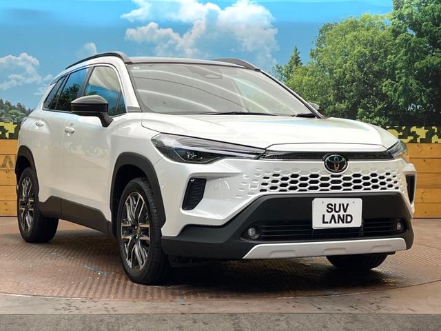 カローラクロス ハイブリッド　Ｚ　ガラスルーフ　純正１０．５インチディスプレイオーディオ　全周囲カメラ　トヨタセーフティセンス　ブラインドスポットモニター　レーダークルーズ　シートベンチレーション　フルセグ　Ｂｌｕｅｔｏｏｔｈ（16枚目）