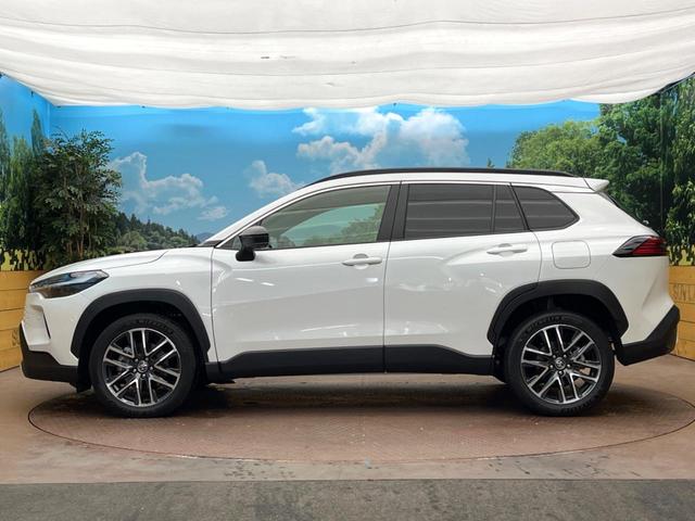 カローラクロス ハイブリッド　Ｚ　ガラスルーフ　純正１０．５インチディスプレイオーディオ　全周囲カメラ　トヨタセーフティセンス　ブラインドスポットモニター　レーダークルーズ　シートベンチレーション　フルセグ　Ｂｌｕｅｔｏｏｔｈ（33枚目）