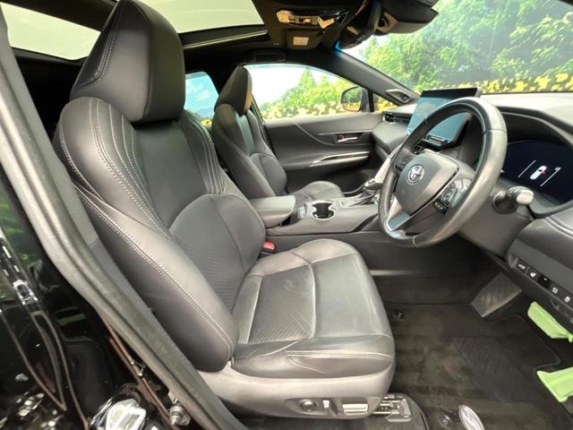 ハリアーハイブリッド Ｚ　レザーパッケージ　調光パノラマルーフ　モデリスタエアロ　１２．３インチナビ　デジタルインナーミラー　ブラインドスポットモニター　ＪＢＬサウンドシステム　ドライブレコーダー　パノラミックビューモニター　ＥＴＣ（8枚目）