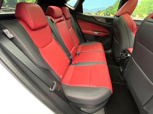 ＮＸ ＮＸ３５０ｈ　Ｆスポーツ　パノラマルーフ　ルーフレール　オレンジキャリパー　純正１４型ナビ　全周囲カメラ　ブラインドスポットモニター　３眼ＬＥＤヘッドライト　シートベンチレーション　パワーバックドア　スポーツ革シート（9枚目）