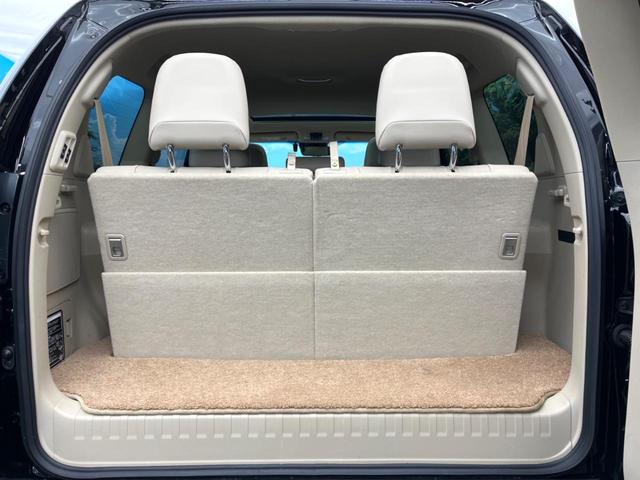 ランドクルーザープラド ＴＸ　Ｌパッケージ　マットブラックエディション　サンルーフ　７人乗り　純正９インチディスプレイオーディオ　全周囲カメラ　ブラインドスポットモニター　シートベンチレーション　ベージュ革シート　ＬＥＤヘッドライト　純正１８インチアルミホイール　ＥＴＣ（34枚目）