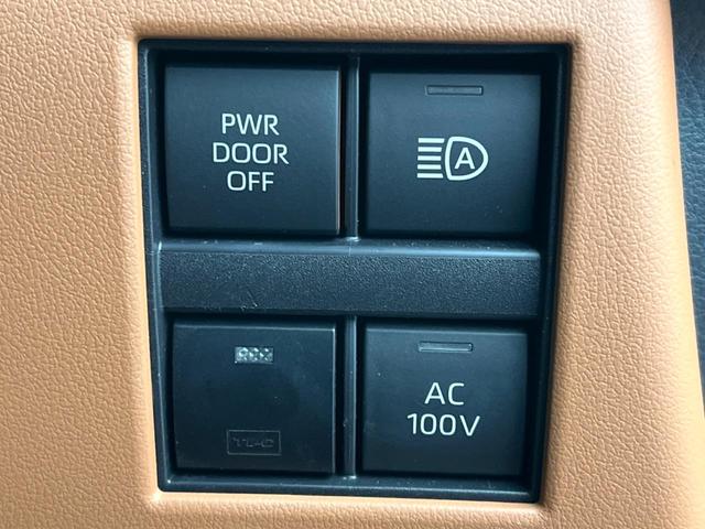 ヴェルファイアハイブリッド Ｚ　プレミア　ガラスルーフ　両側電動ドア　純正１４型ナビ　全周囲カメラ　１００Ｖ電源　デジタルインナーミラー　トヨタセーフティセンス　電動リアゲート　茶革シート　シートベンチレーション　リアシートエアコン（54枚目）