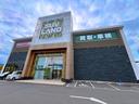 ズラッと並んだ展示車と大きな「SUVLAND」の看板が目印です!